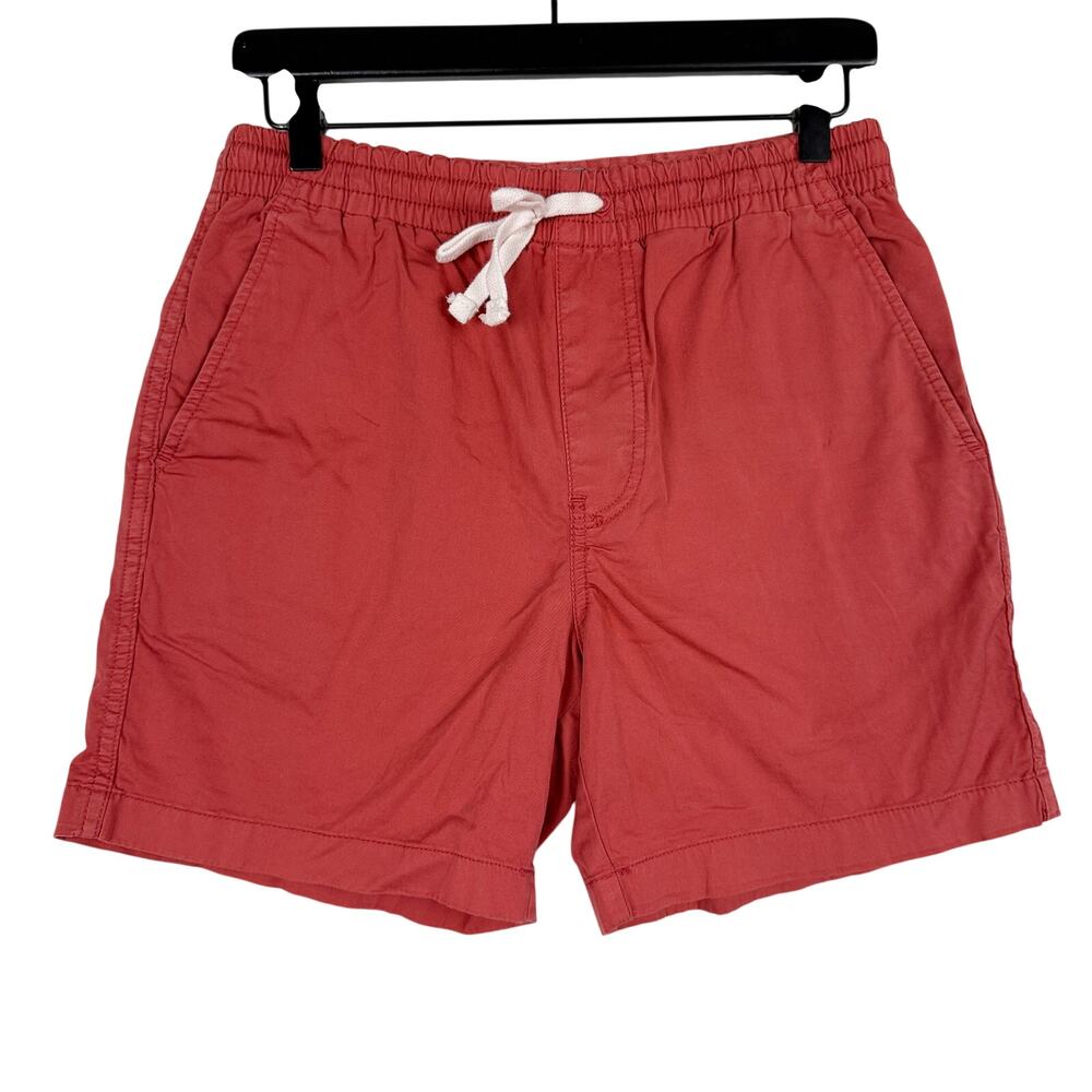 J.Crew Stretch Chino Dock Shorts Men's 6" Red - S